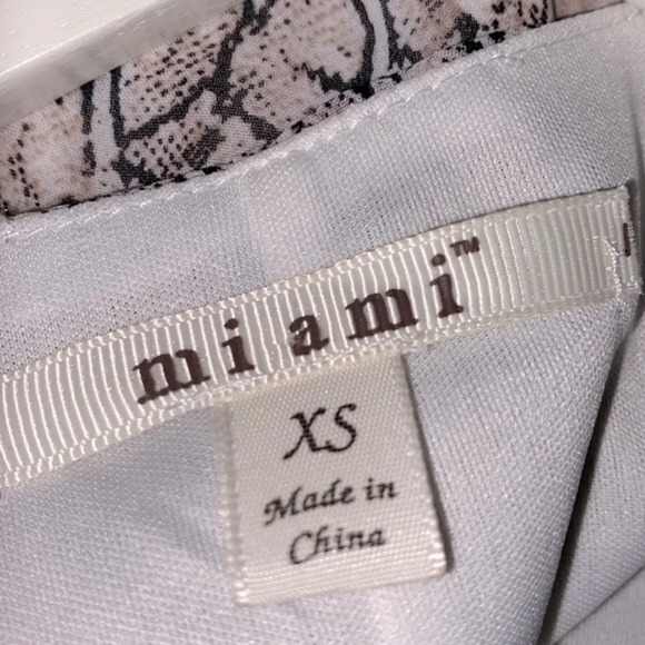 Miami by Francesca’s leopard print wrap maxi dress size xsmall - Picture 10 of 13